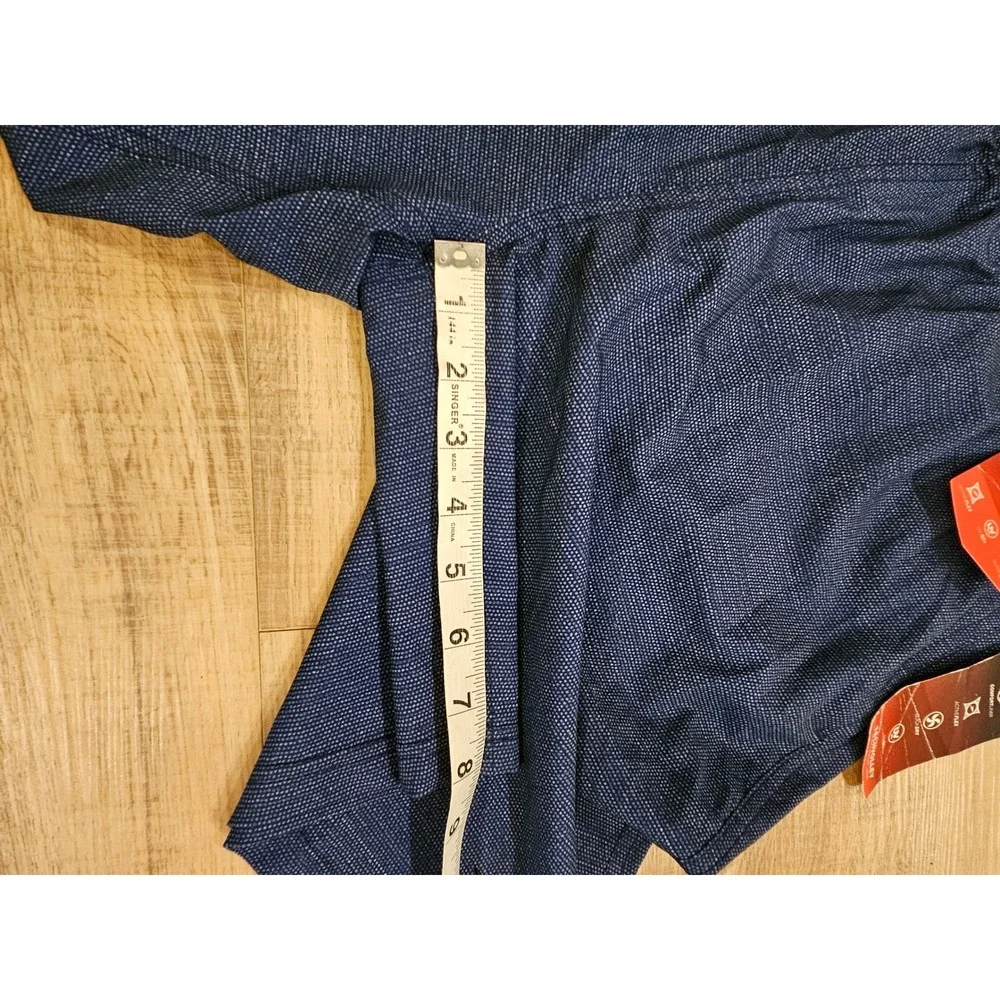 Speedo Men's Tech Volley Swim Shorts M Navy Blue ComfortLiner Quick Dry NWT
